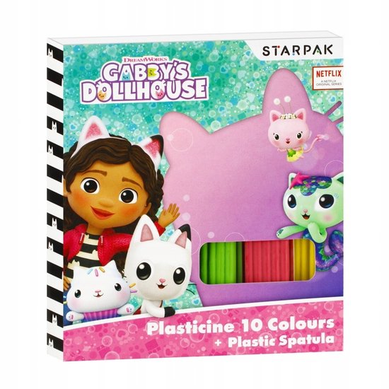 Starpak Koci Domek Gabi Golf Plasteline met Spatel - 10 kleuren