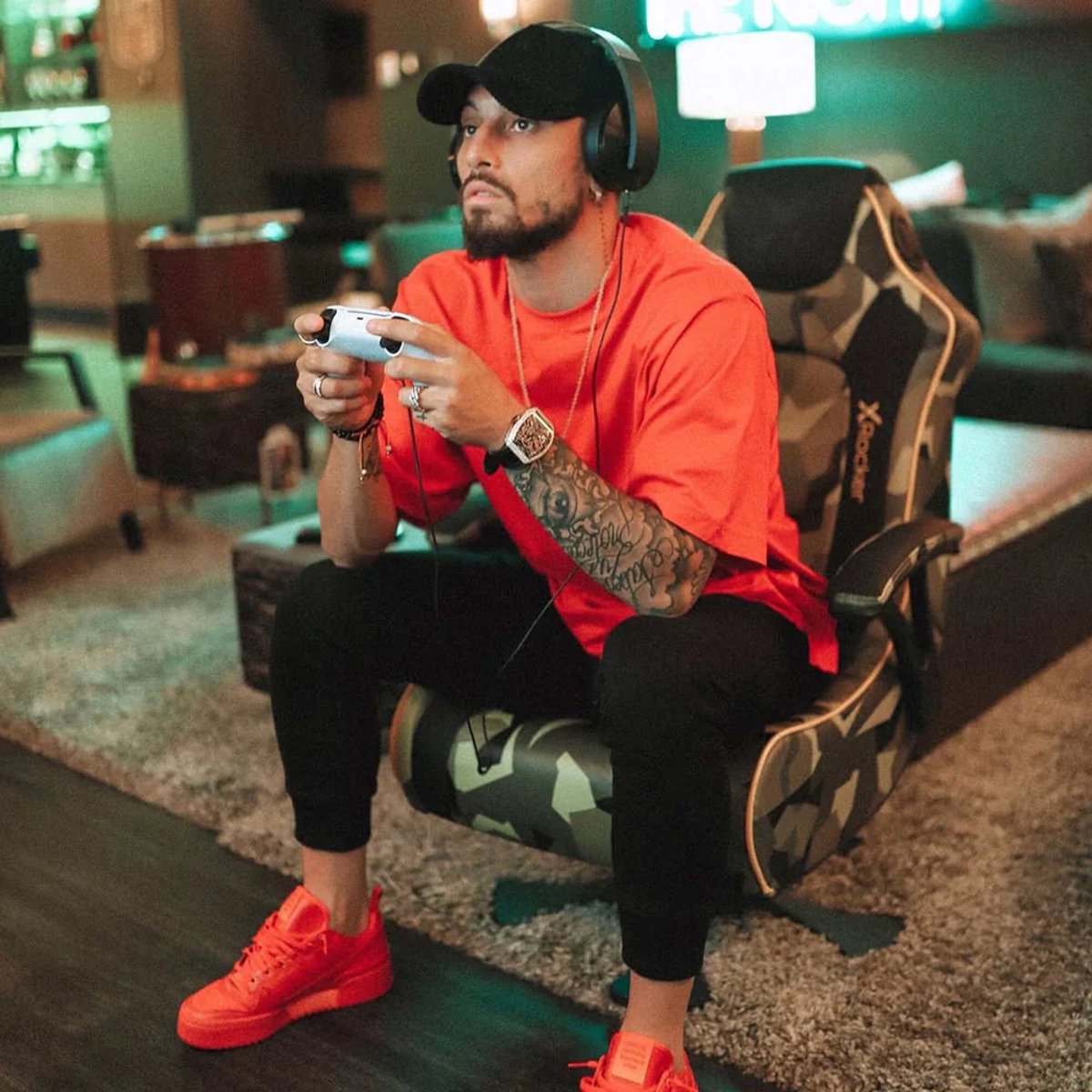 Gamestoel - Covert Ops - 2.1 audio - 2 speakers - subwoofer - afbeelding 2