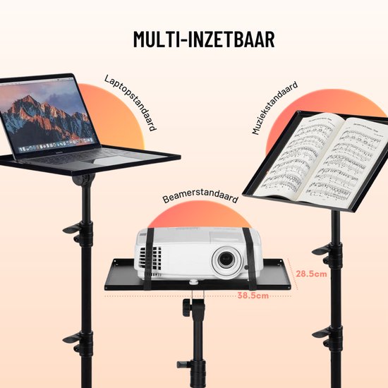 Metaal Opvouwbare Bureau Projector Houder Tafel