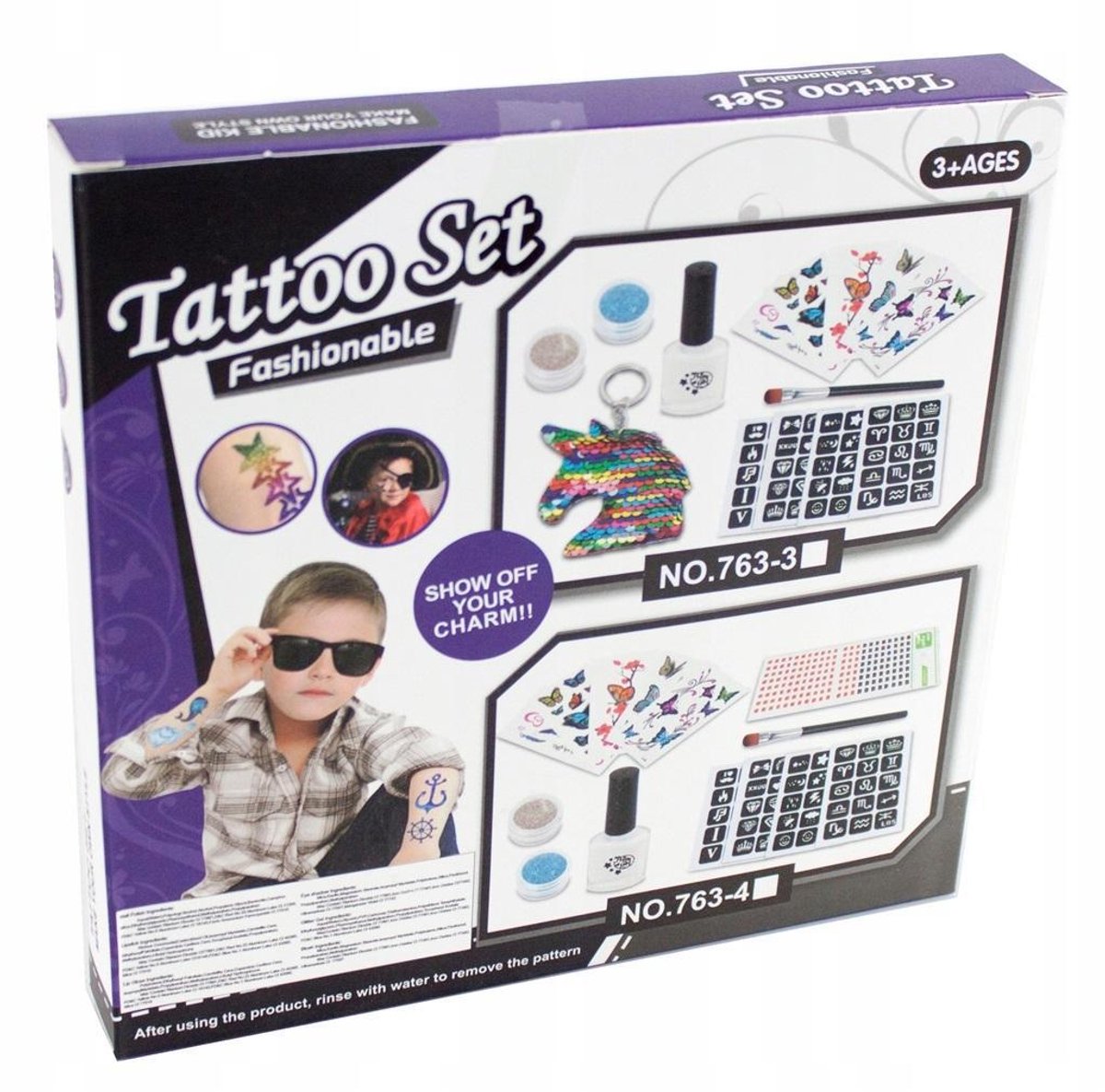 Madej Tatoeageset voor Kinderen - Creatief en Veilig Speelgoed