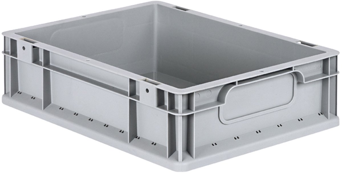 allit transportbox ProfiPlus EuroEco C417, grijs, 400×300×170 mm, stapelbaar