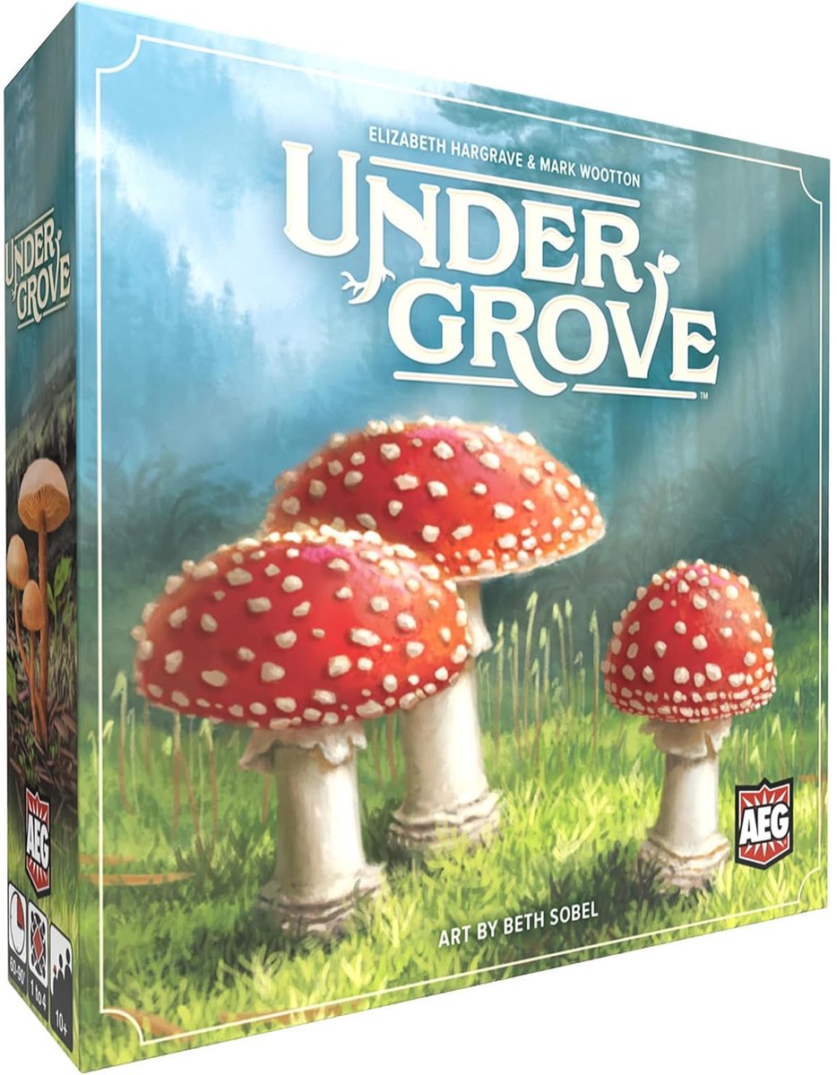 Undergrove - Bordspellen - Gezelschapsspel - Familiespel - Strategie & Natuurbouw - Competitief spel - Engels