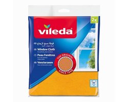 Vileda Vensterzeem 30% Microfibre | 2 x 2 stuks