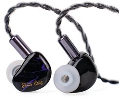 Kiwi Ears Cadenza - In-Ear Monitors - IEM - Dynamische Driver - Audiofiele Oordoppen - Verwisselbare Kabel - Universele Pasvorm - Paars