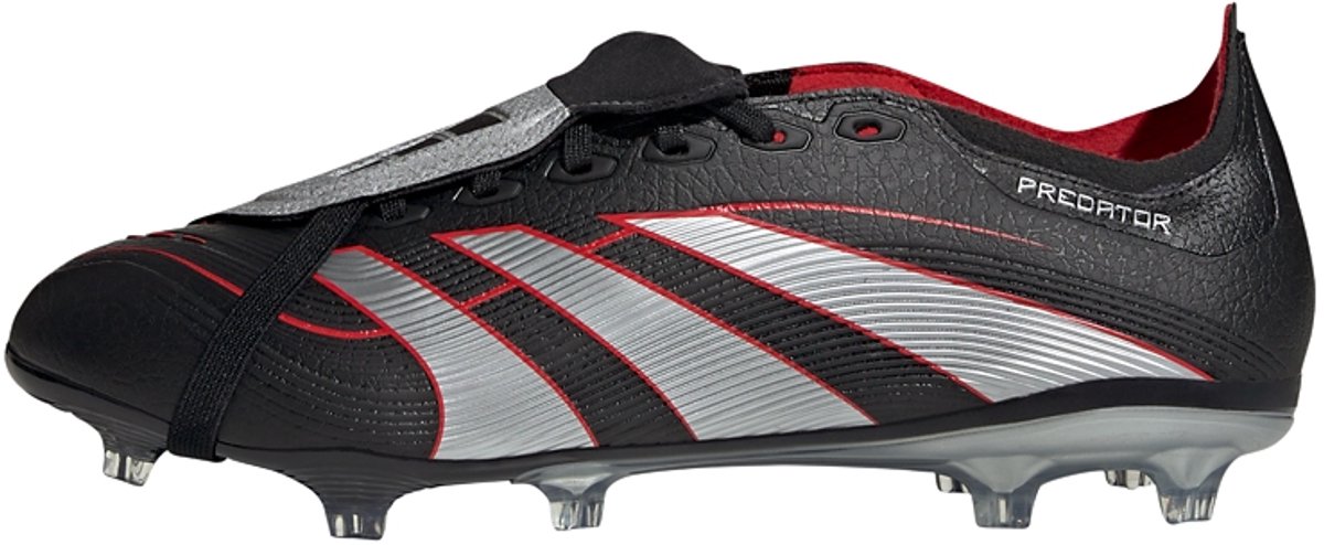 Adidas Performance Predator Obsidian Strike Fold-Over Tongue Firm Ground/Multi Ground Voetbalschoenen - Unisex - Zwart