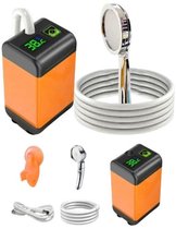 Douche Camping Portable 6000mAh Avec Écran LCD - Pression Forte 12V, 3 Modes, Recharge USB Pour Camping, Randonnée, Lavage Chien Et Jardin