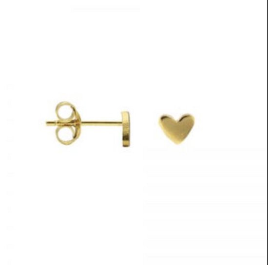 Karma Symbols oorbel M1549 Hearts II Goud
