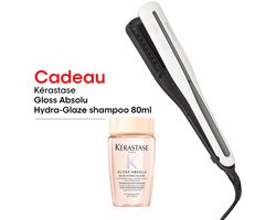 L'Oréal Professionnel Steampod 3.0 + Shampoo Cadeau - Professionele 2-in-1 stoom stijltang: voor stijlen & krullen + Kérastase Gloss Absolu Anti-frizz Shampoo 80ml cadeau