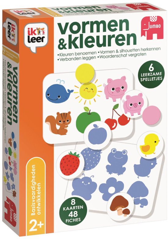 Jumbo - Ik Leer - Vormen en Kleuren - Educatief spel - Vanaf 3 jaar