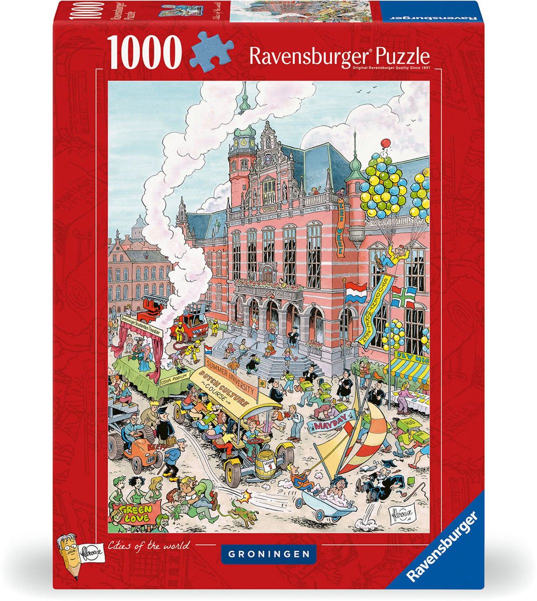 Ravensburger puzzel fleroux groningen 1000 stukjes