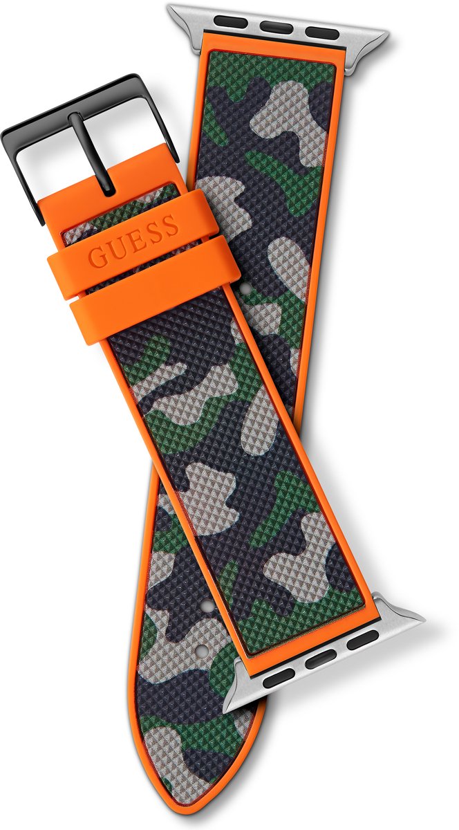 Guess Guess Apple Band Watch Straps Groente Armband: 100% Silicone Not Applicable CS3002S2