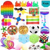 Goplay Fidget Toys Package - Fidget toys - 41 pièces - Fidget Toy Box - Set pour Enfants et Adultes - Pop it - Cube de vitesse