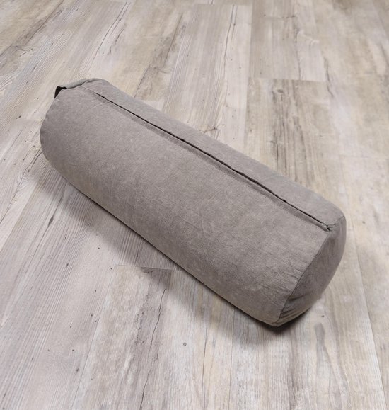 Om Namaste Bolster Design Stonewash Grijs - Yogabolster van Om Namaste — afbeelding 4