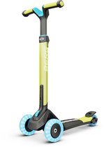 BERG Nexo Kinderstep - Step 3 wielen - Vanaf 2 jaar - Opvouwbaar - In hoogte verstelbaar - Incl. LED wielen - Lime