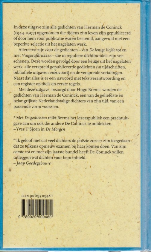 Gedichten De Coninck