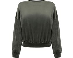 Hunkemöller Velours Top Groen L