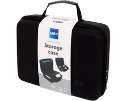 Opbergcase - Zwart - Opbergtas - 10 Inch - Voor hoofdtelefoons en opladers - Vakantie