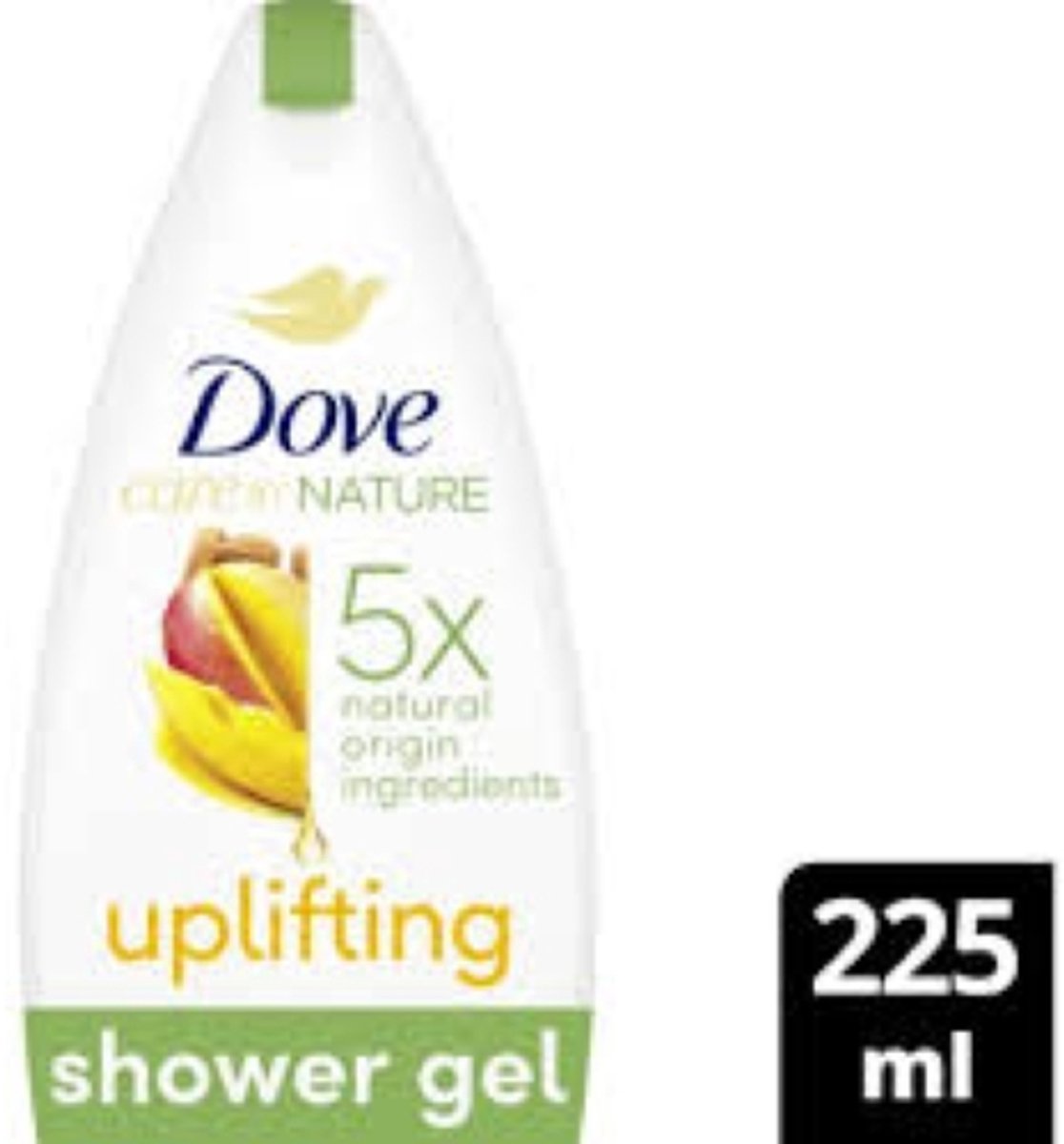 Dove Care By Nature - Uplifting - Douchegel - Mangoboter & Almond Extract - 225 ml