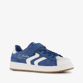 Blue Box jongens sneakers met smileys blauw wit - Maat 35