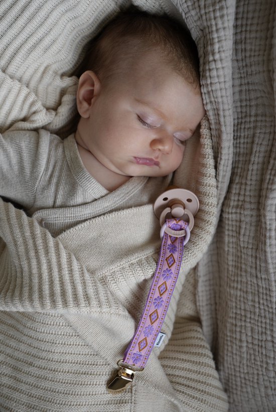 Bloom Babies - Speenkoord Set- Holbox & Cancun - Speenclip - Speenkoorden - Kraamcadeau Meisje - Gratis inpakservice - Baby van Bloom Babies — afbeelding 3
