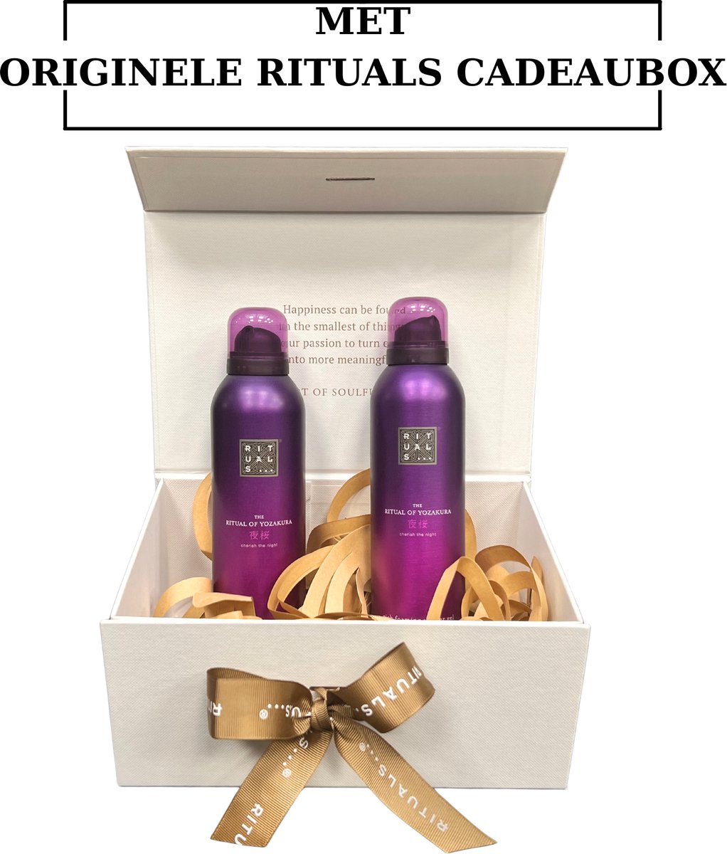Rituals - Yozakura - Geschenkset - 2X Shower Gel a 200 ml = 400 ml in Originele RITUALS Cadeaubox - Douchegel - Doucheschuim