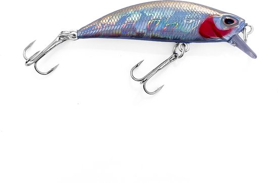 5x set - Minnow Lures Kunstaas - Zinkend Lokaas Voor Roofvissen - Snoek, Forel, Baars & Zeebaars — afbeelding 3
