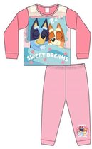 Bluey Kinderpyjama 2-pack Set Bingo Pjs Jongens Meisjes Unisex 100% Katoen Lange Mouwen Nachtkleding Sets, Meerkleurig, 18-24 maanden