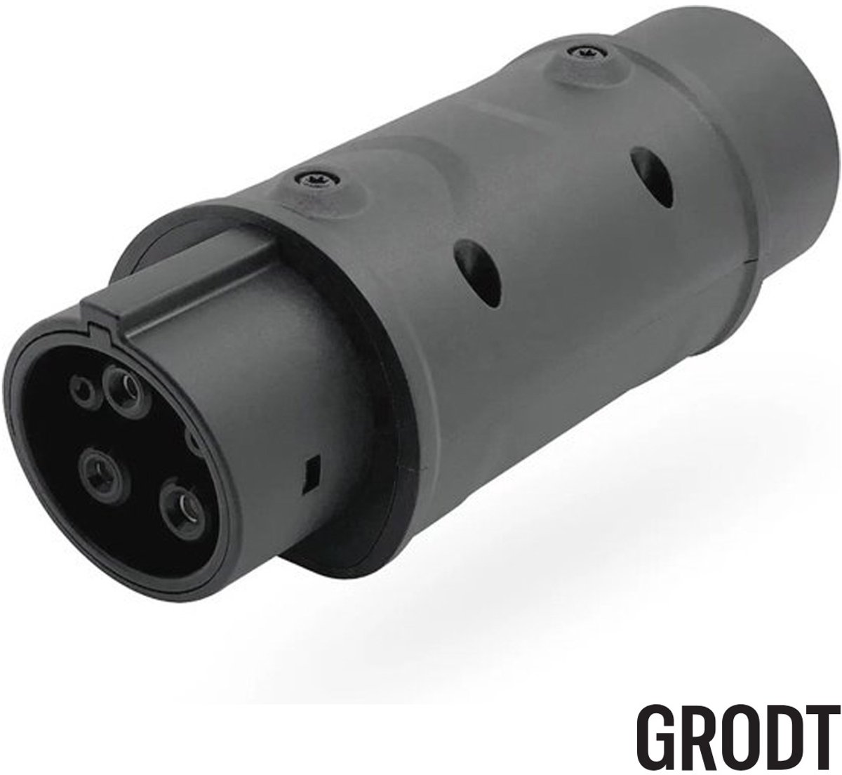 Grodt Type 2 naar Type 1 Verloopstekker 32A | Elektrische Auto Adapter