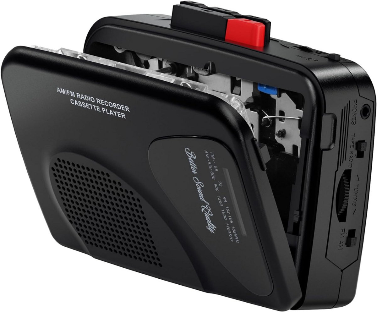 MKSS® Cassette Speler - Walkman - Zwart