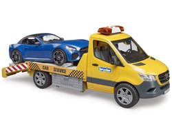 foto van Bruder Mercedes Benz Transporter met Roadster