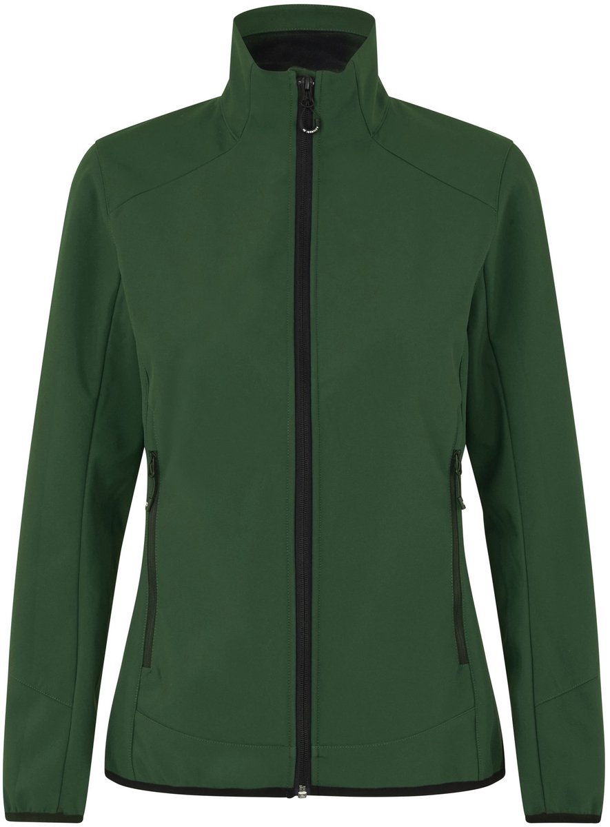 Kentaur Softshell jacket ladies ID0856 58560-575 Bottle Groen