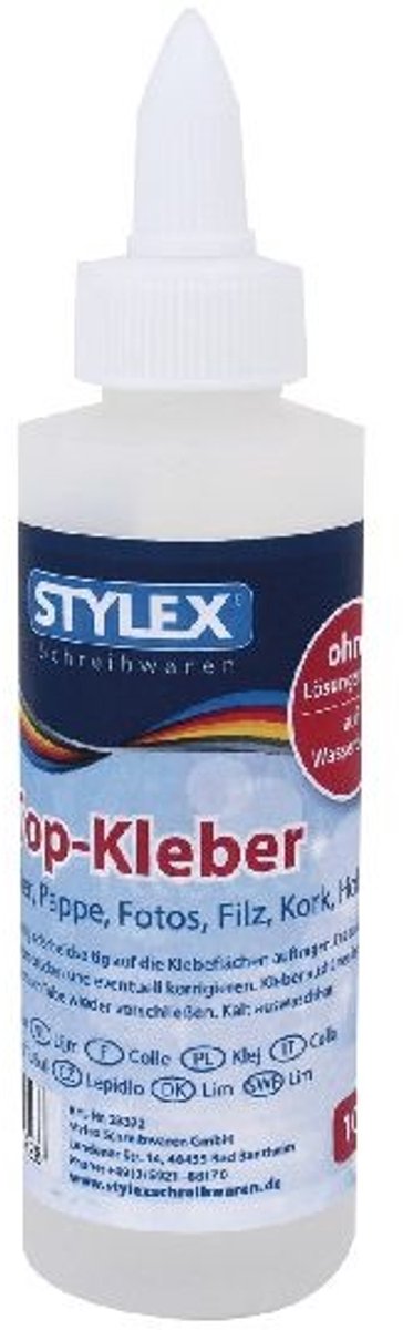 Stylex Multi Glue alleslijm - fles 100 gr - hobbylijm - knutsellijm - voor diverse materialen