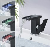 Vvciic Wastafelarmatuur, automatische sensor contactloze badkamer wastafelarmatuur, gevoelige intelligente infrarood sensoradapter, mengkraan Vvciic Wastafelarmatuur, automatische sensor contactloze badkamer wastafelarmatuur, gevoelige intelligente infrarood sensoradapter, mengkraan