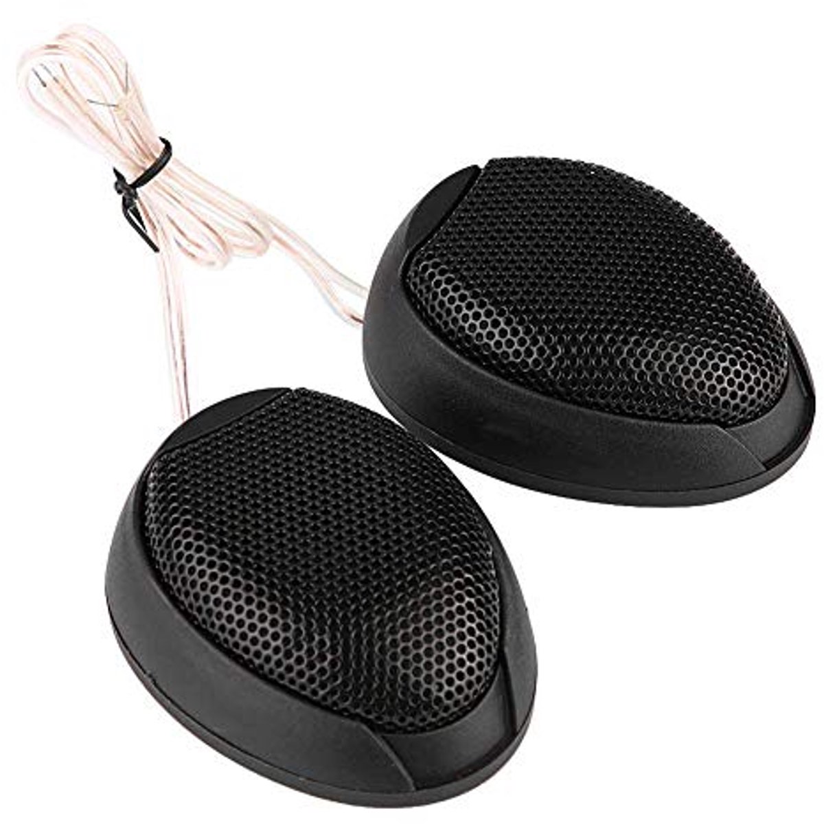 Mini Car Speaker 10W - Ronde Zwart - Plakbare Audiokwaliteit