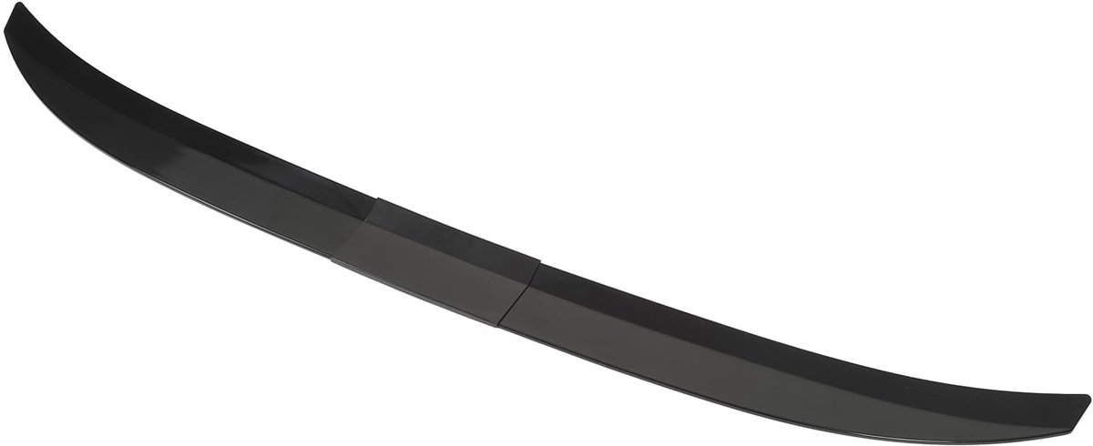 Kofferbakdeksel Spoiler 116-132 cm - Glanzend Zwart - Universeel