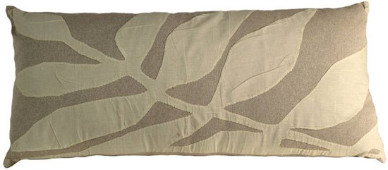 Collection HD Coussin Coton Marron 90x40cm