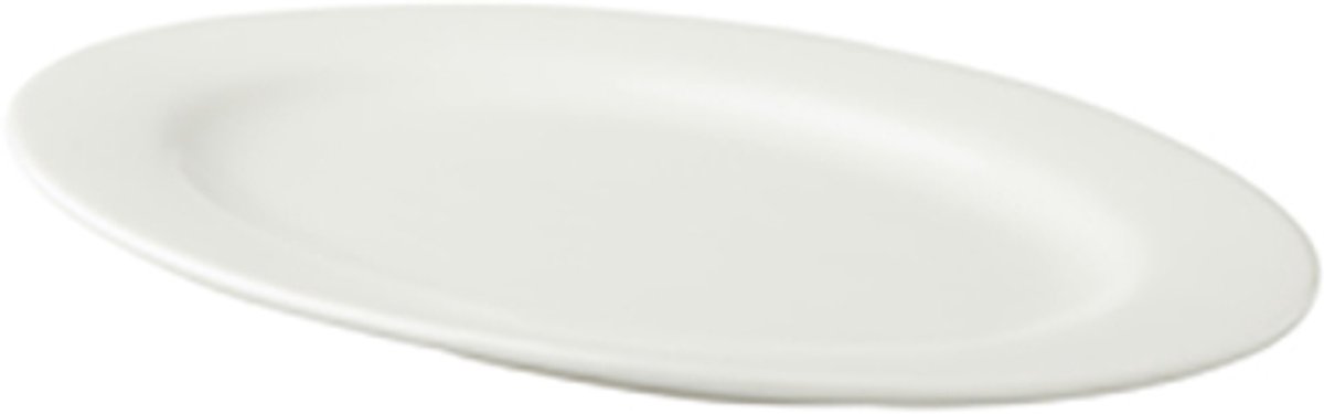 Schaal Palmer Royal Ivory 23 x 16 x 2 cm Offwhite Porselein