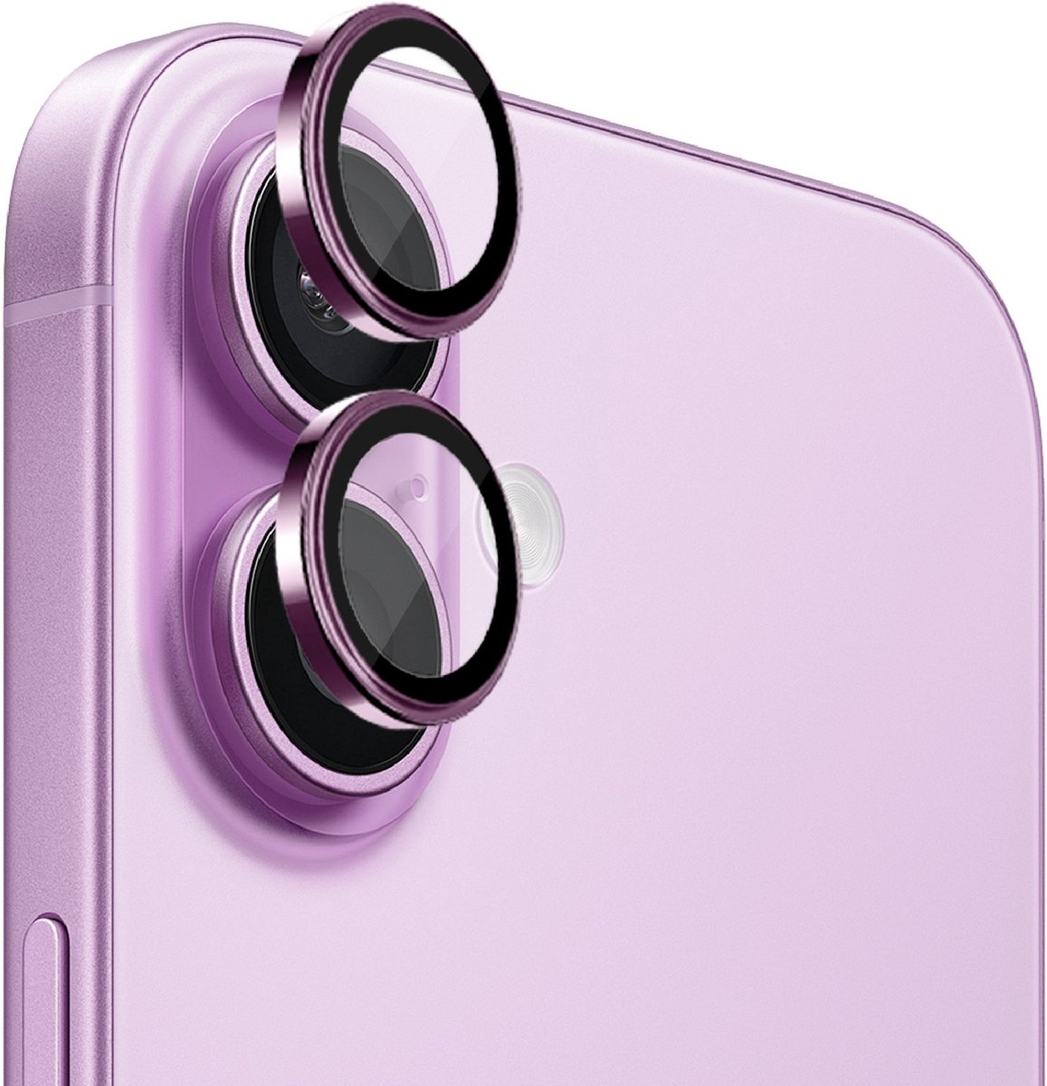 Camera Lens Screen Protector Geschikt voor iPhone 17 Lila - Screenprotector - Camera Protector iPhone 17