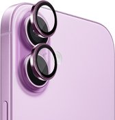 Camera Lens Screen Protector Geschikt voor iPhone 17 Lila - Screenprotector - Camera Protector iPhone 17