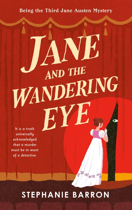 Being A Jane Austen Mystery- Jane and the Wandering Eye - cover