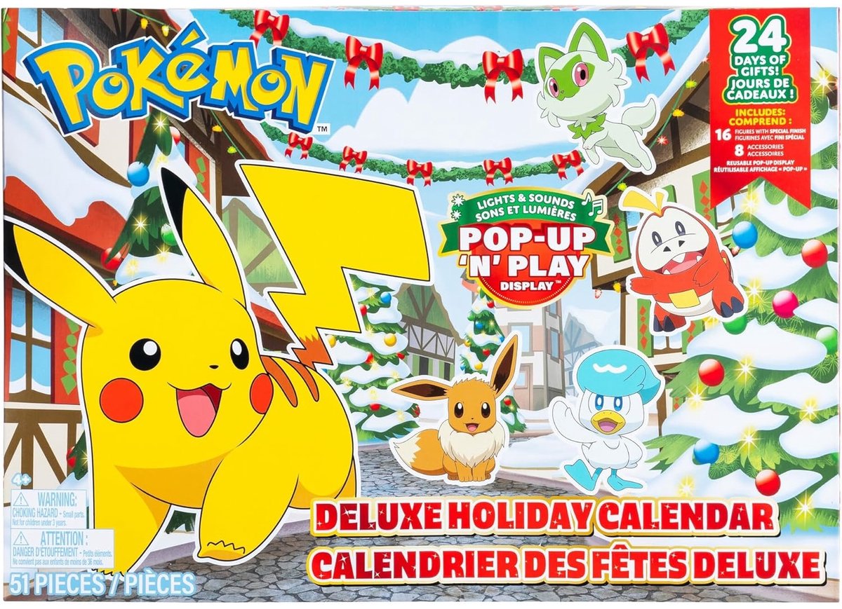 Pokémon - Adventskalender luxe strijdbeeldje