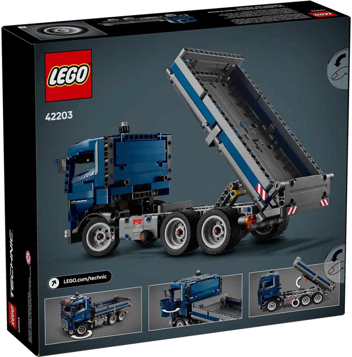 LEGO® Technic Vrachtwagen met kiepfunctie speelgoed - 42203 — afbeelding 20