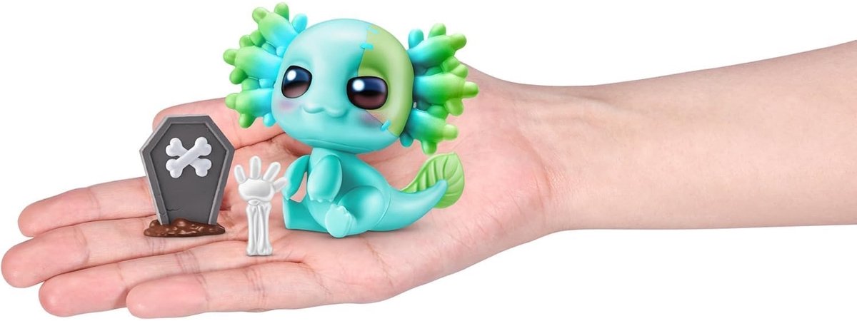 ZURU 5 Surprise A-LOT-A AXOLOTLS, PAK UIT en ONTDEK Axolotls met verrassingsthema, met 5 unieke accessoires en speelaccessoires, leuk, fantasierijk speelgoed voor kinderen, cadeau voor jongens en meisjes vanaf 3 jaar oud — cadeau in Spellen & Speelgoed - foto 6