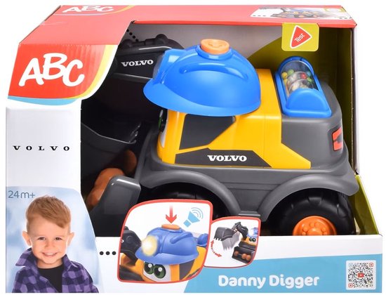 Simba - ABC - Danny Digger - Graafmachine - Vanaf 2 jaar - Volvo van Simba — afbeelding 2