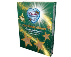 Renske Hondenvoer Vers Gestoomd Complete Menu Kerstdiner Eend & Hert - 395 gr