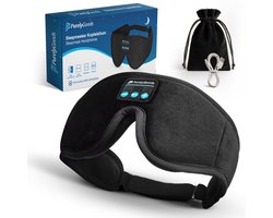 PurelyGoods® Slaapmasker Koptelefoon - Oogmasker Slaap - Muziek - 3D - Verduisterend - Vrouwen en Mannen