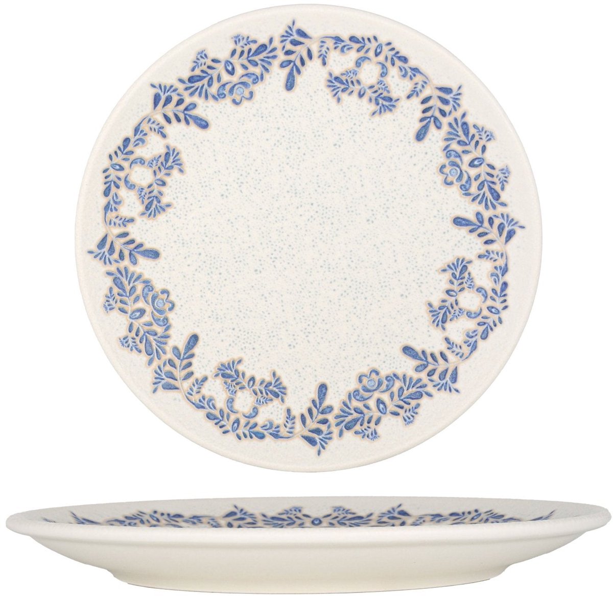 Rinart Dinerbord - Valeria - Porselein - 27 cm - set van 6