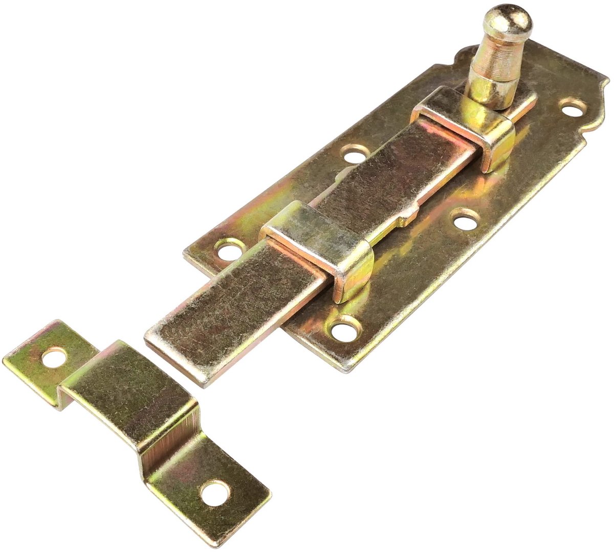 C58770 - Veiligheidssluiting - 120 x 45 mm - Gegalvaniseerd staal - Diefstalpreventie voor deuren en ramen