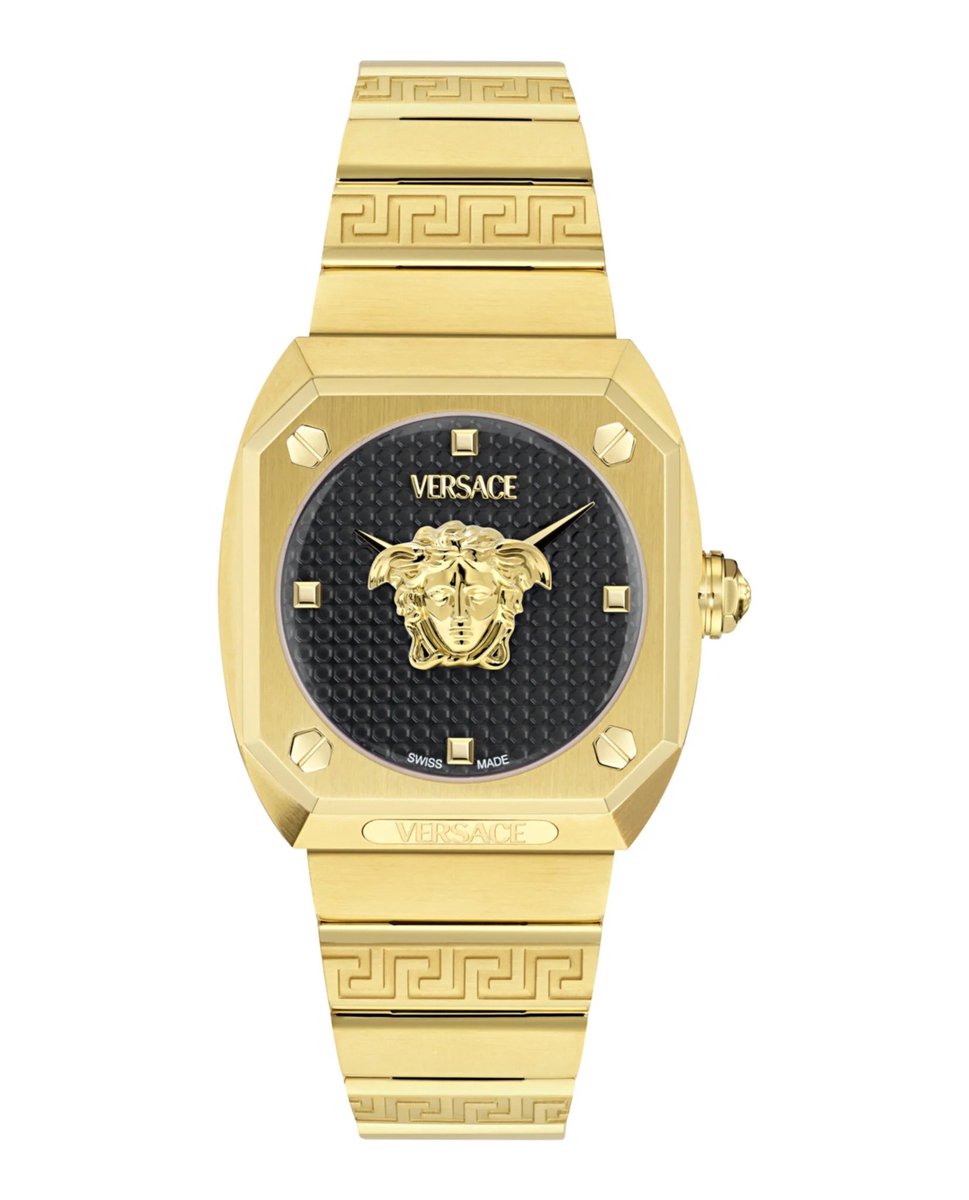 Versace Medusa Antares VE0R00525 Horloge - Staal - Goudkleurig - Ø 35 mm