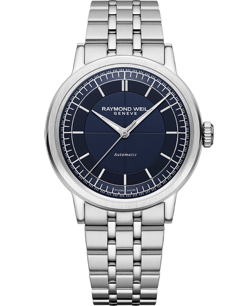 Raymond Weil Millesime 2925-ST-50001 Horloge - Staal - Zilverkleurig - Ø 39.5 mm